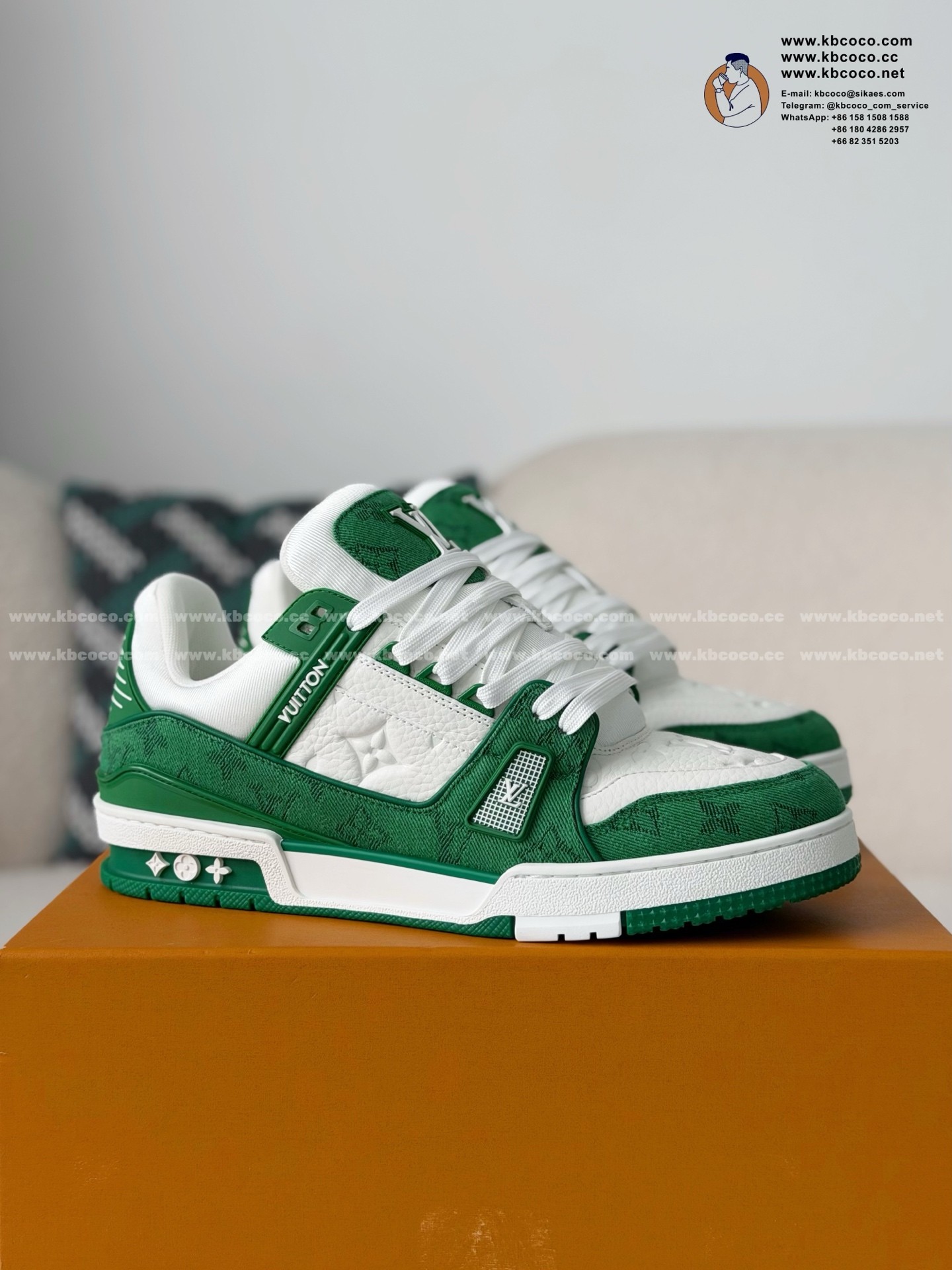 「#314」LOUIS VUITTON TRAINER Sneakers
