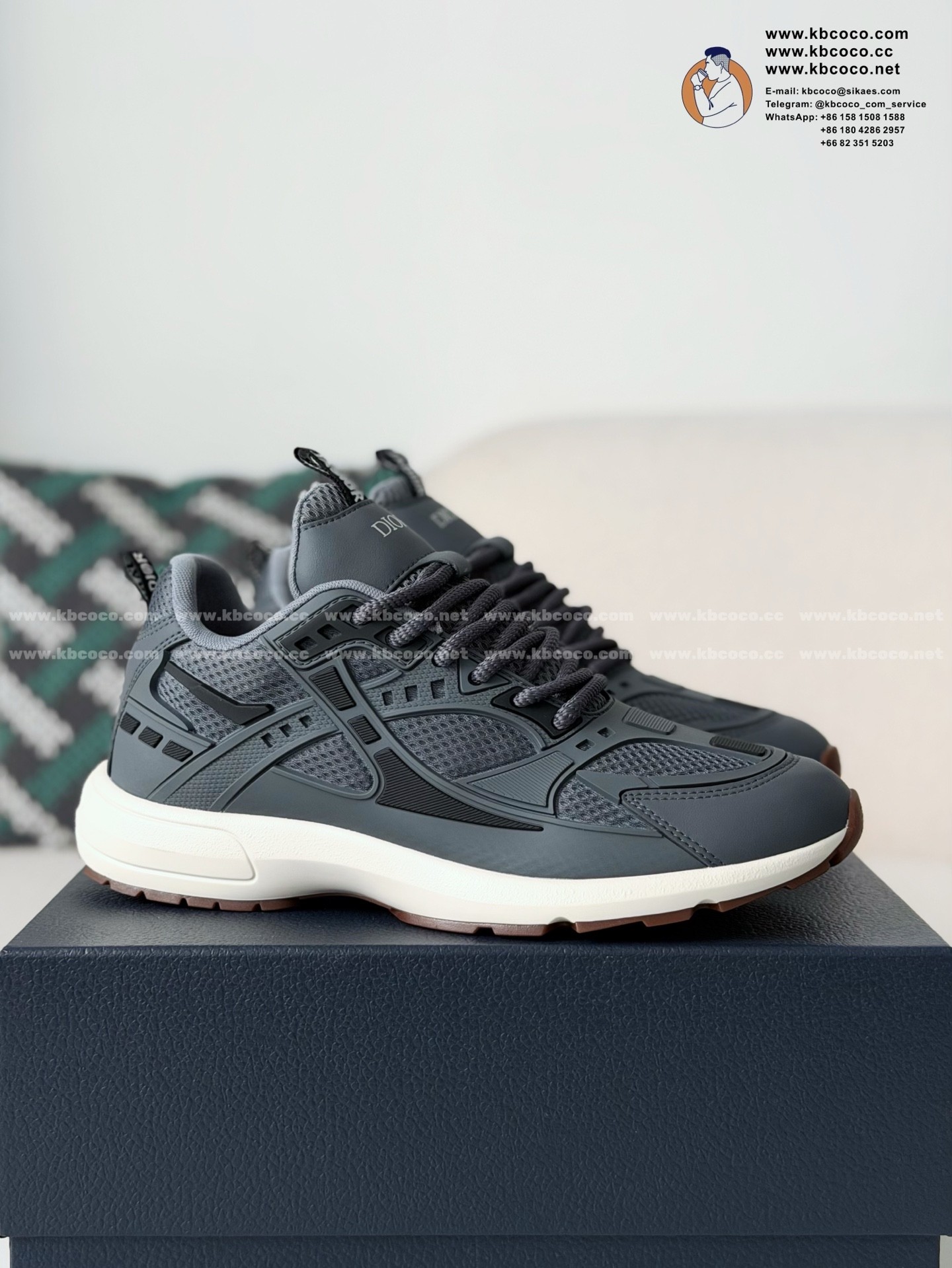 「#7294」Dior 26SS Mesh Fabric, Breathable Versatile Sports Sneaker