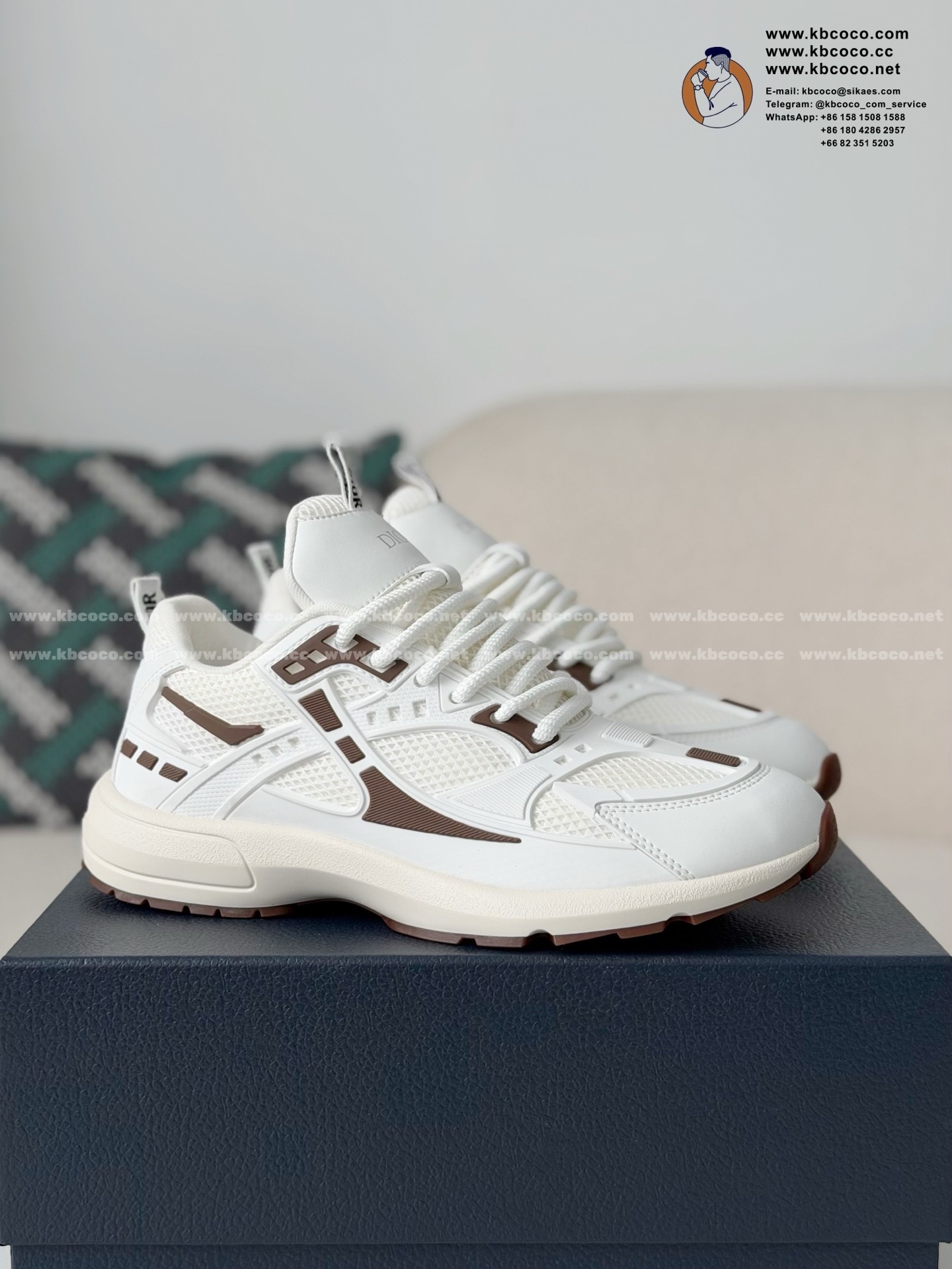 「#7295」Dior 26SS Mesh Fabric, Breathable Versatile Sports Sneaker