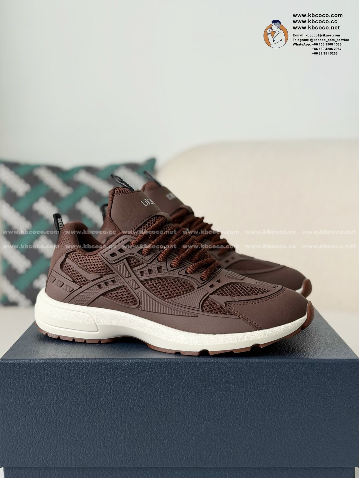 「#7297」Dior 26SS Mesh Fabric, Breathable Versatile Sports Sneaker