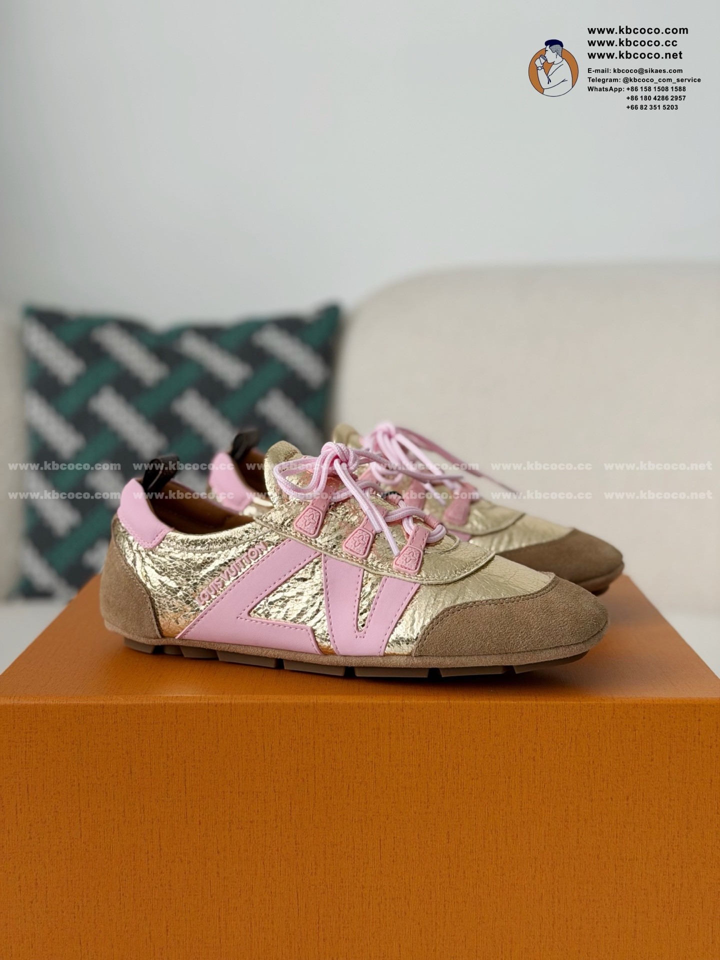 「#7354」LOUIS VUITTON BALLET SHOES