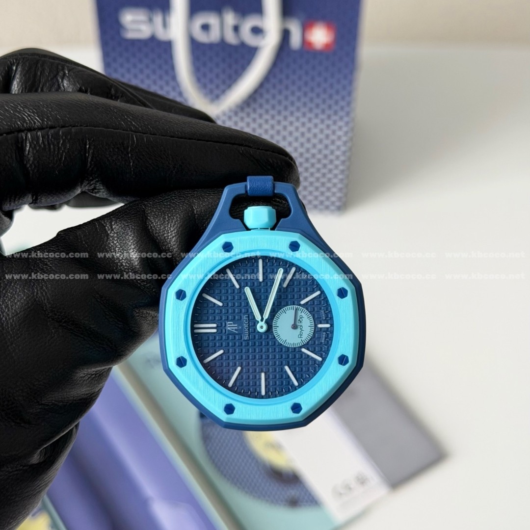 「#7545」Audemars Piguet x Swatch Royal Pop Series Collaboration Pocket Watch，40mm