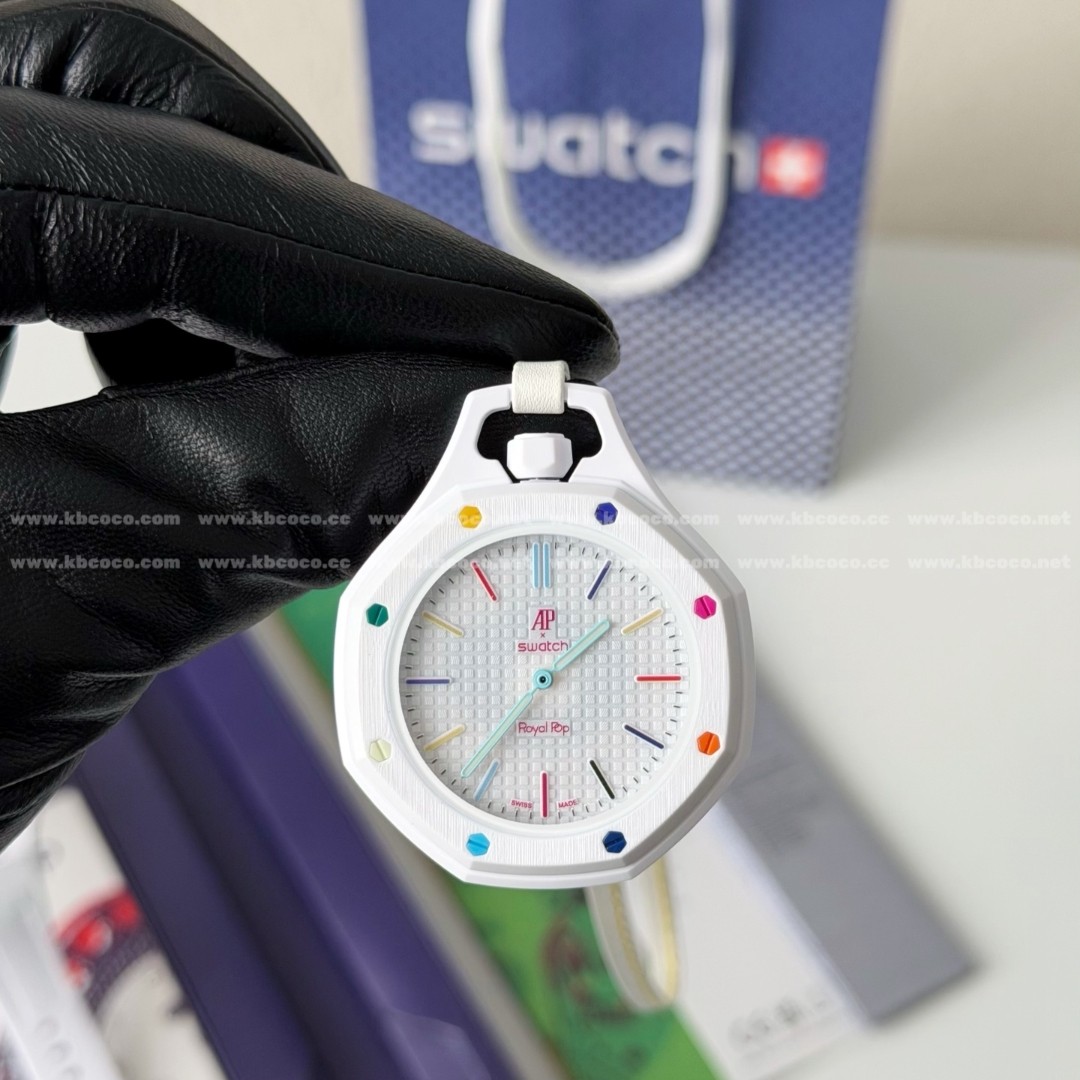 「#7506」Audemars Piguet x Swatch Royal Pop Series Collaboration Pocket Watch，40mm