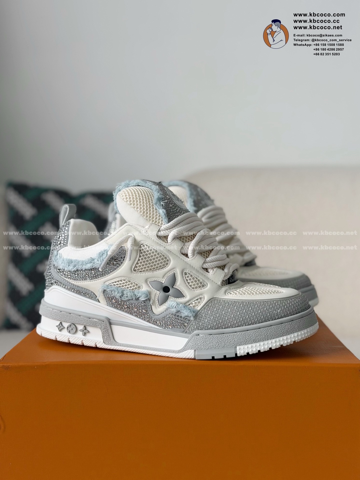 「#6147」Louis Vuitton Skate Sneakers