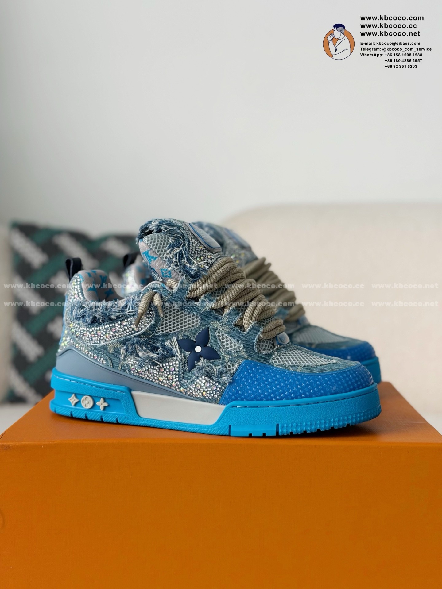 「#1402」Louis Vuitton Skate Sneakers 