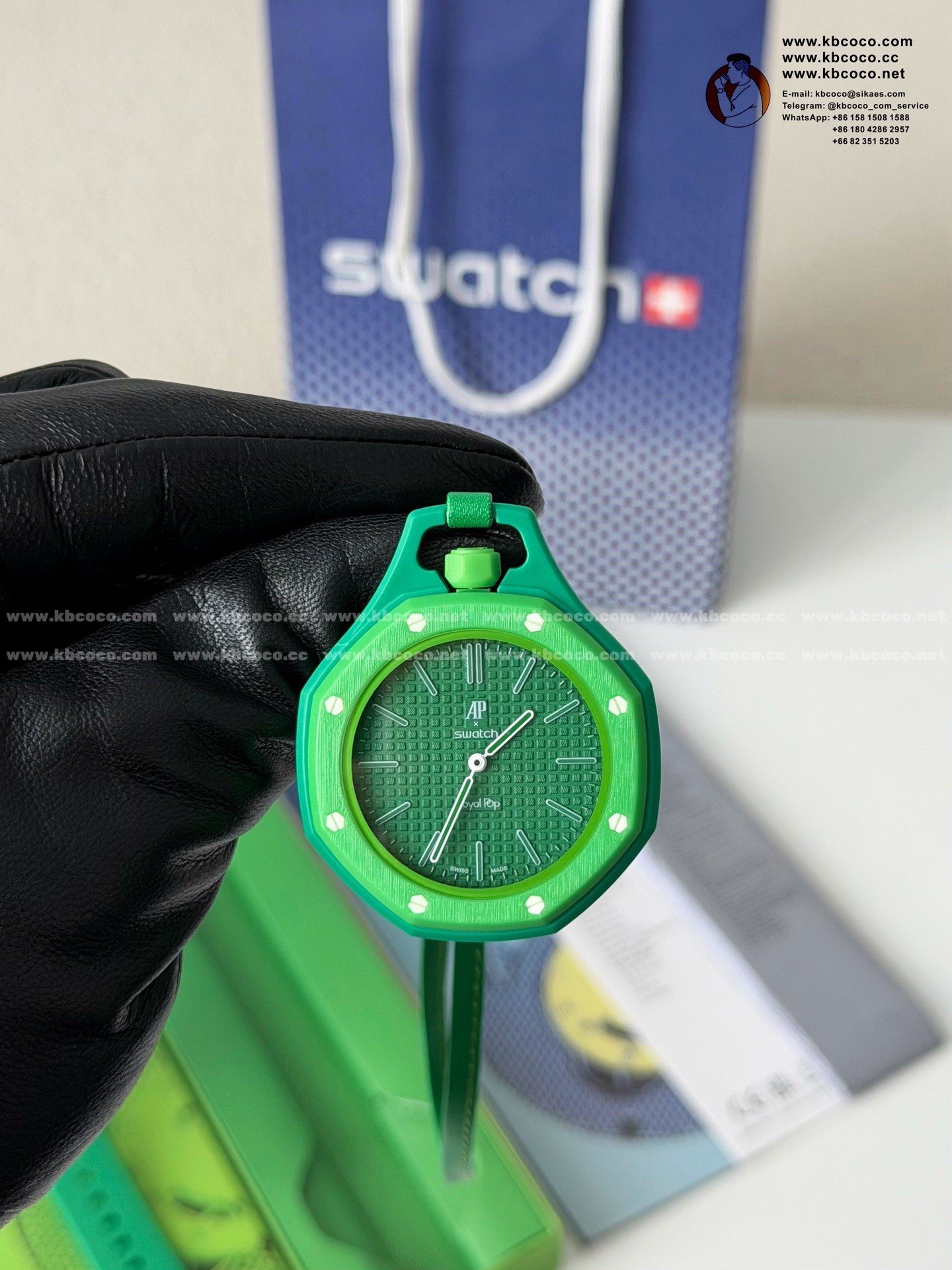 「#7580」Audemars Piguet x Swatch Royal Pop Series Collaboration Pocket Watch，40mm