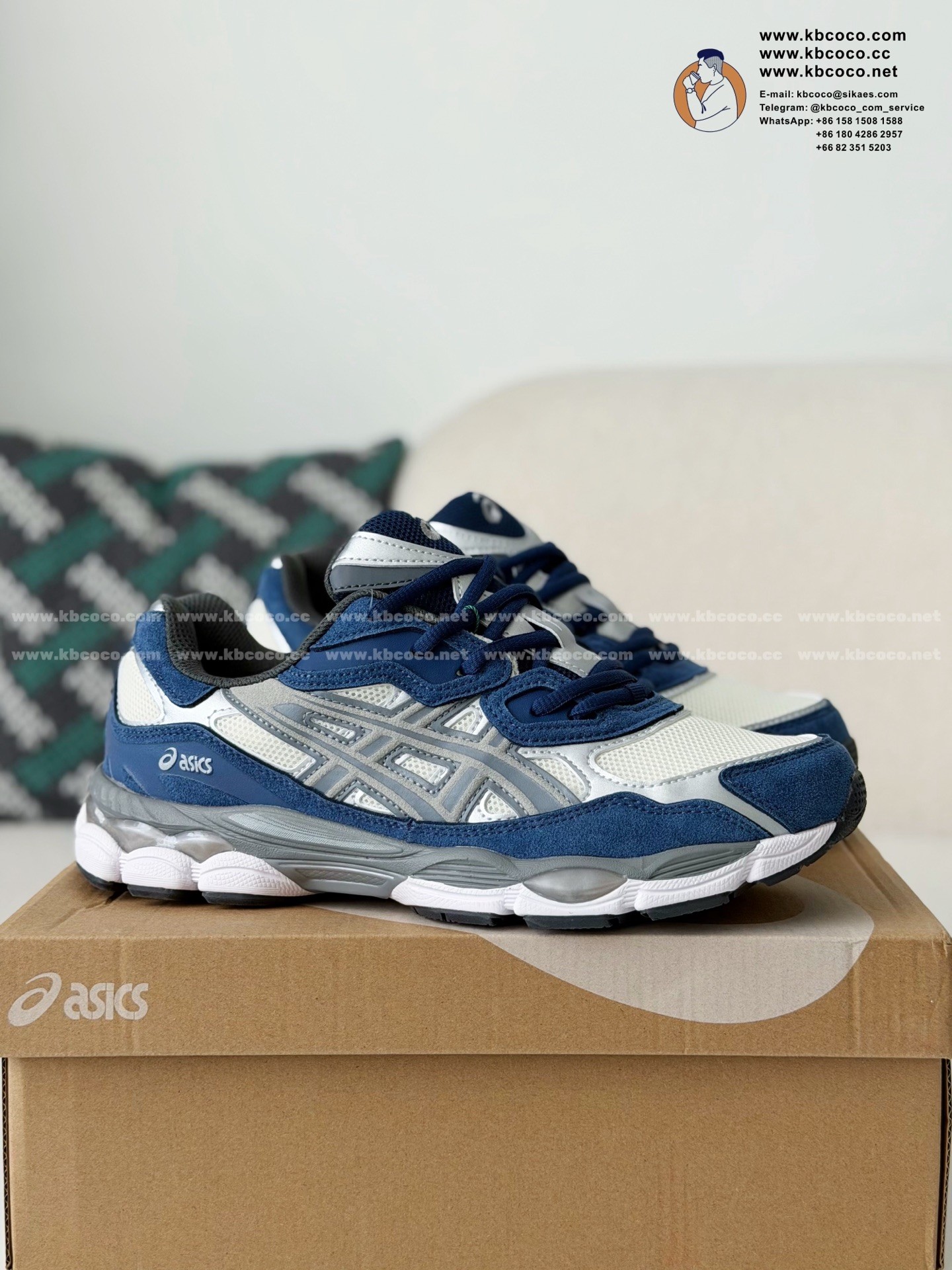 「#7620」Asics GEL-NYC  Casual Shoes