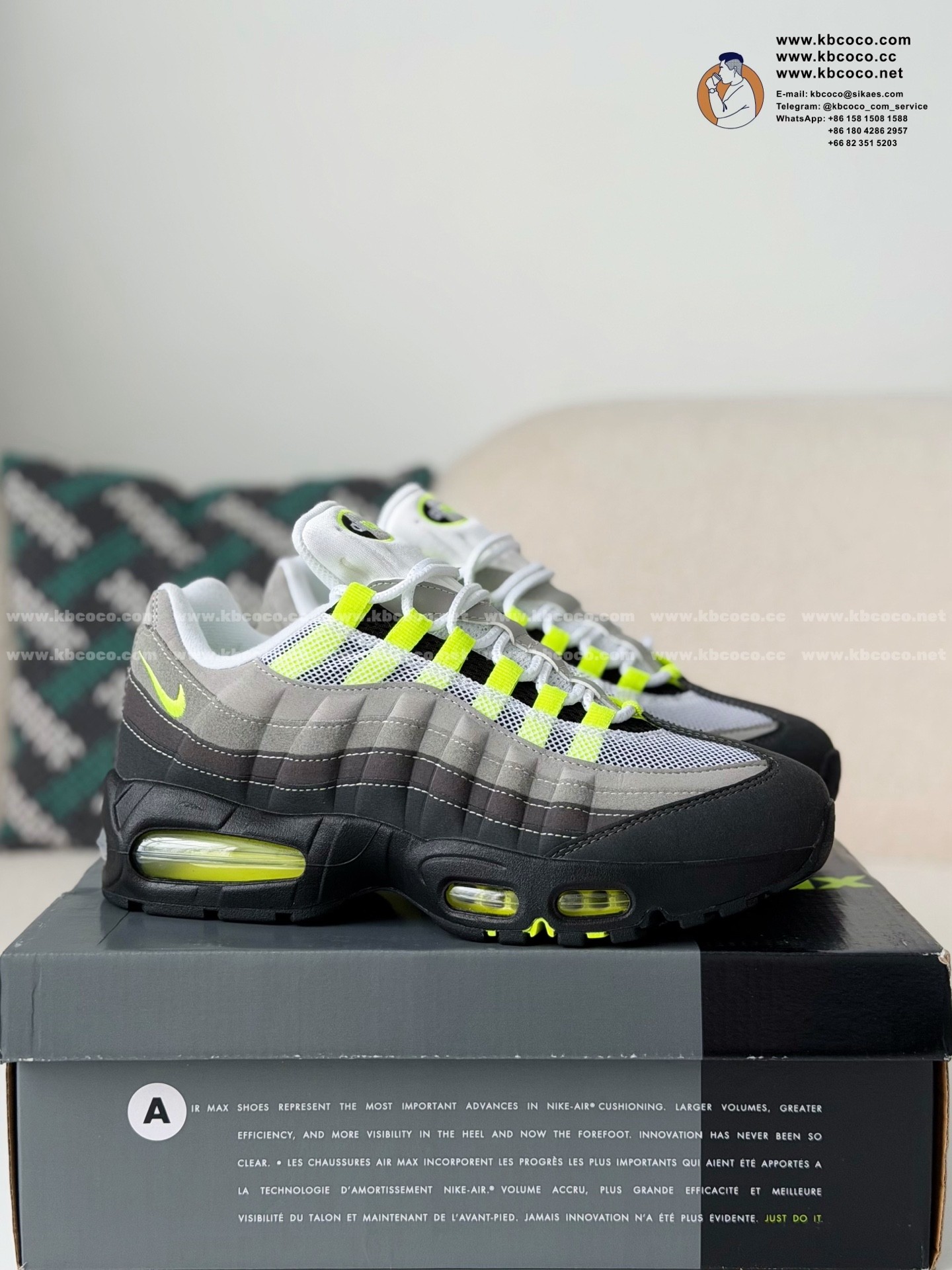 「#7639」Nike Air Max 95 OG Big Bubble Running Shoes