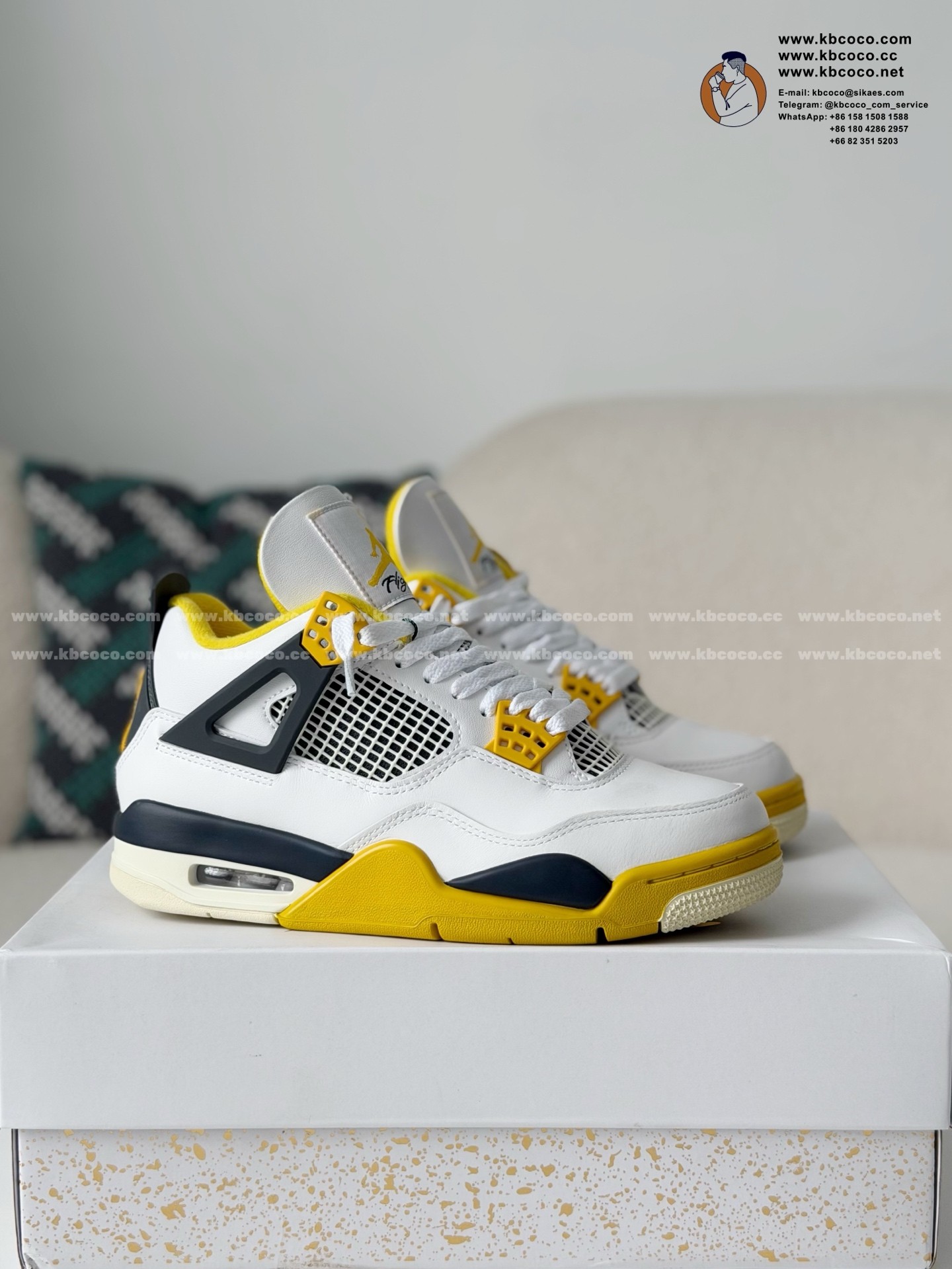 「#7658」Jordan Air Jordan 4 Retro Basketball Shoes