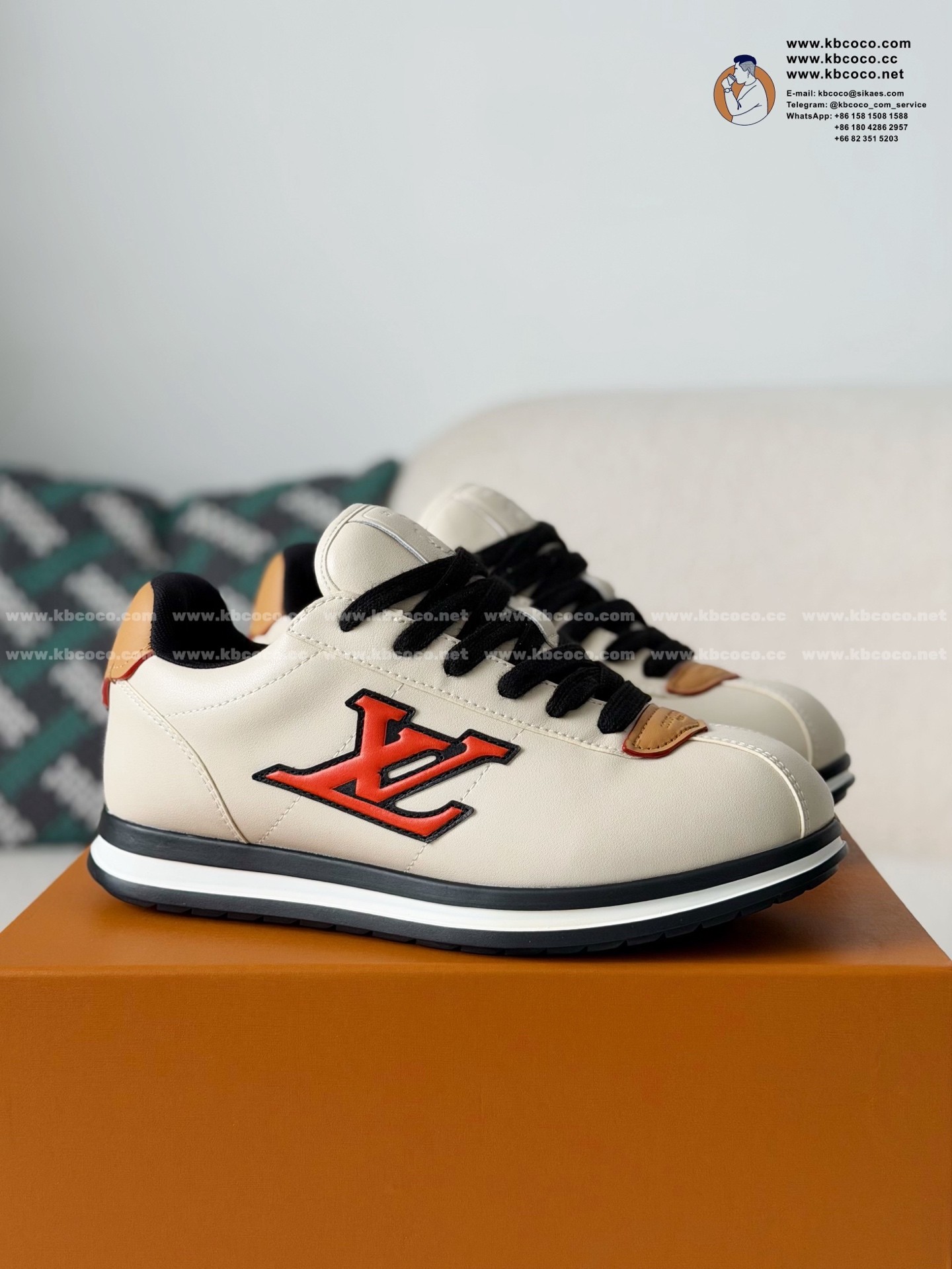 「#7660」LOUIS VUITTON x NIGO BUTTERSOFT FW25 SNEAKERS