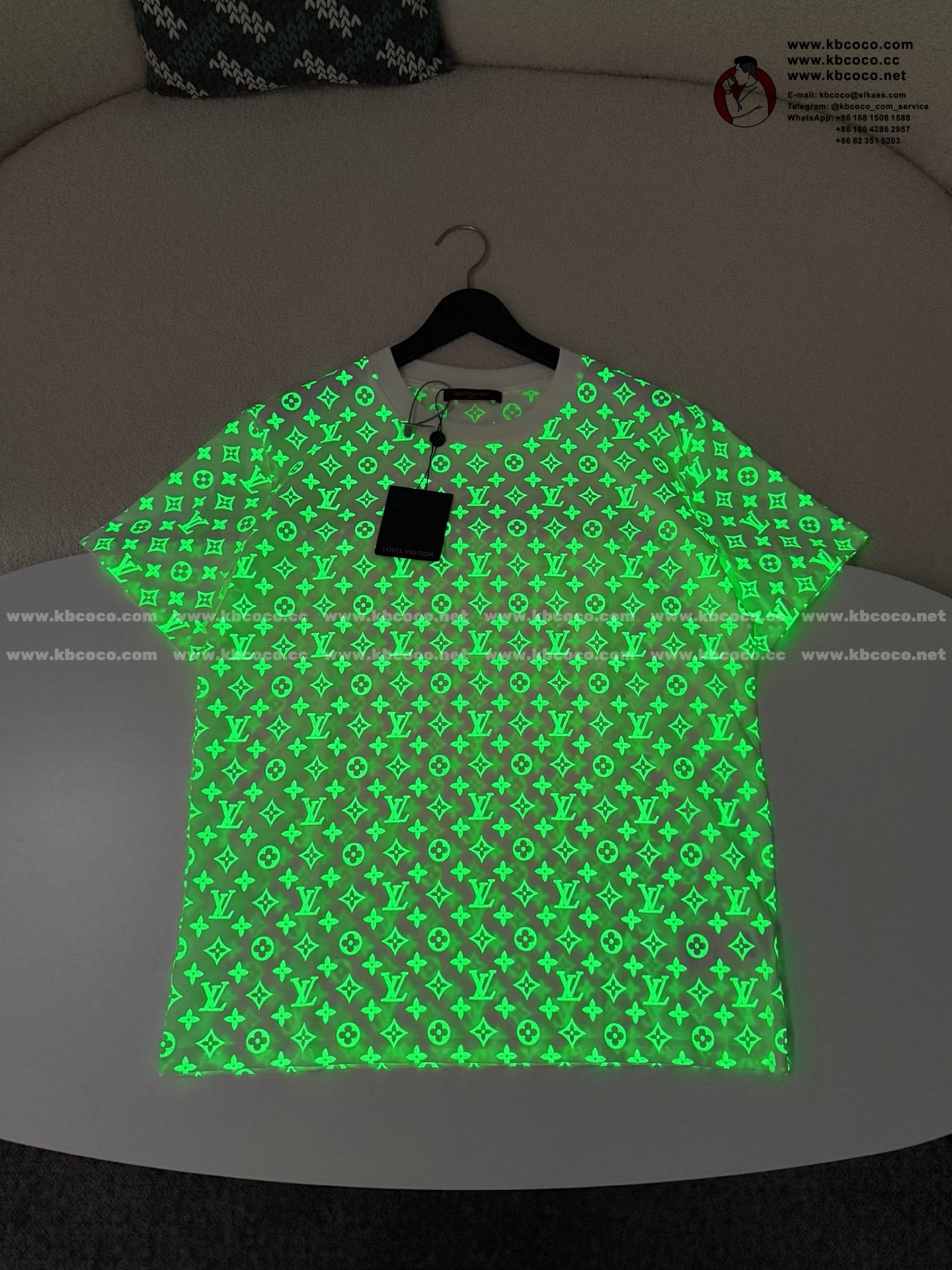 「#7823」LOUIS VUITTON SS26 LUMINOUS T-SHIRT