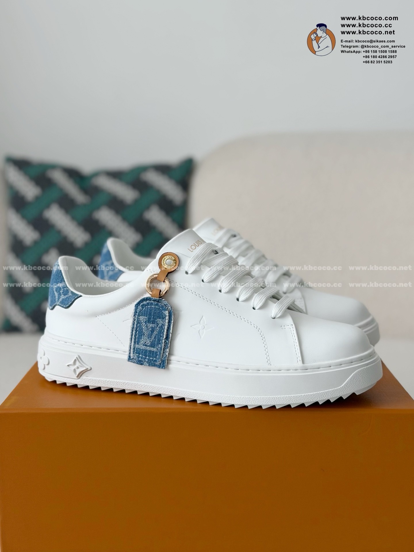「#7830」LOUIS VUITTON TIME OUT SNEAKERS