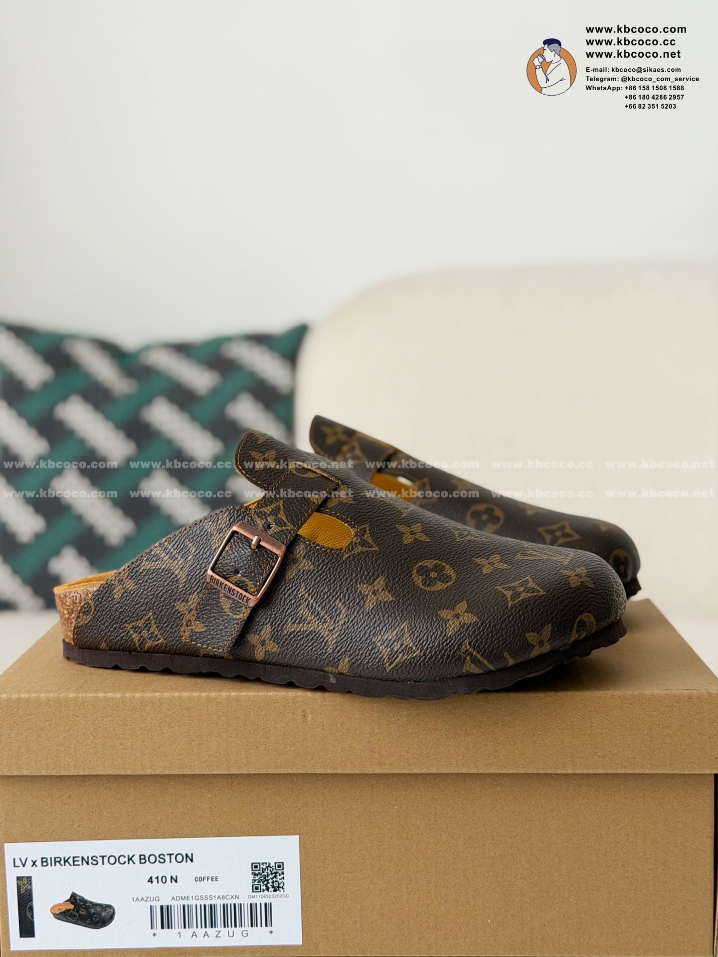 「#7874」LOUIS VUITTON BIRKENSTOCKS